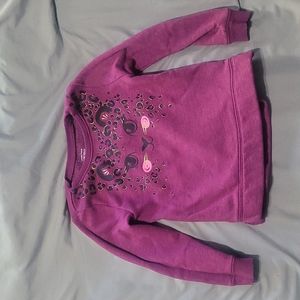 Jumping Bean soft fleece cheetah sweat shirt